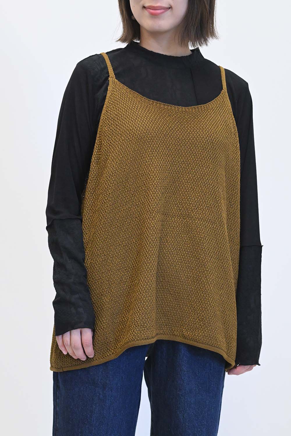 ニットベストキャミソール セット ≪SALE≫カノコニットキャミベスト – HEART MARKET