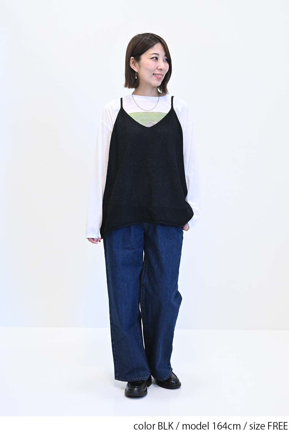 BLK / 164cm / FREE