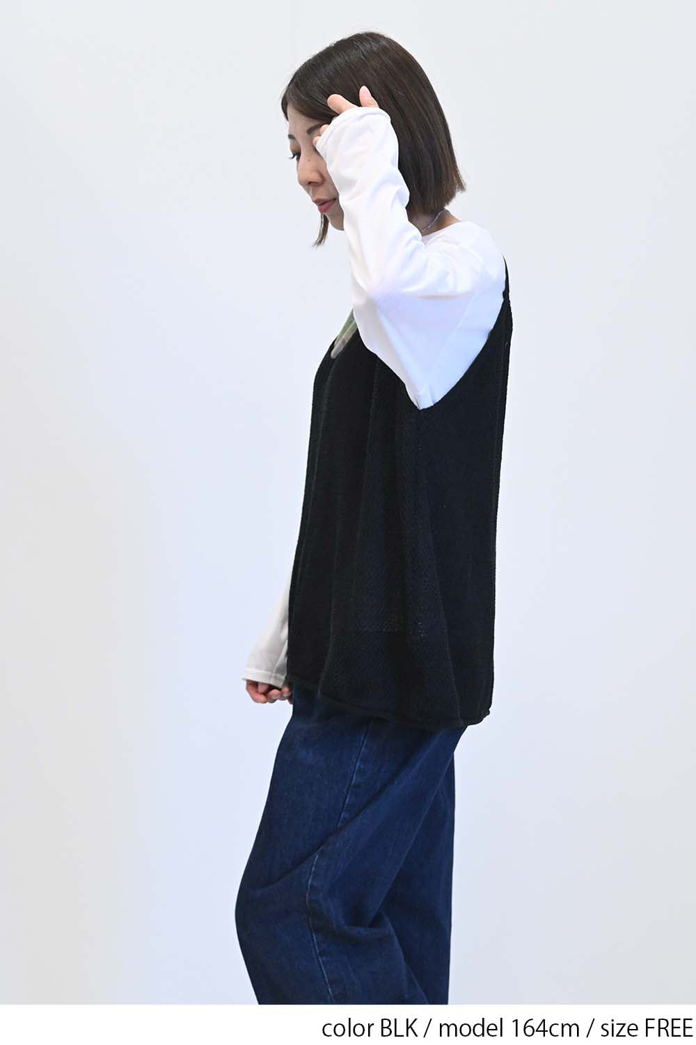 BLK / 164cm / FREE