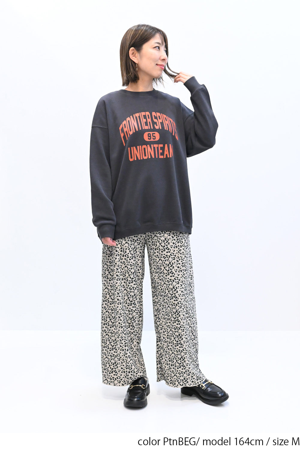 ≪SALE≫Assorted Pattern Pleated Pants