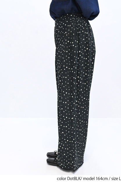 ≪SALE≫Assorted Pattern Pleated Pants