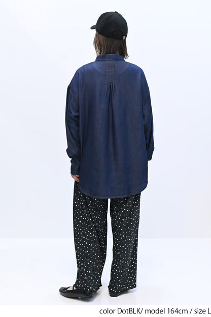 ≪SALE≫Assorted Pattern Pleated Pants