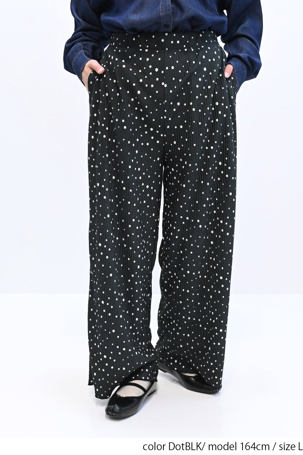 ≪SALE≫Assorted Pattern Pleated Pants