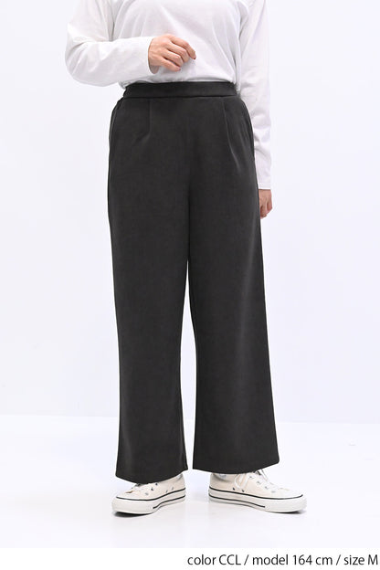 ≪SALE≫Corduroy Bonded Wide Pants