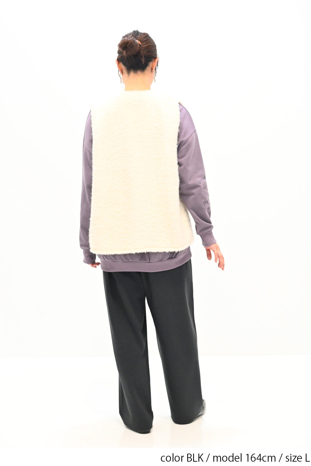 ≪SALE≫ Woolly Solid & Check Wide Pants