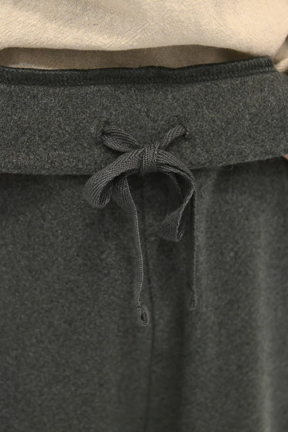 ≪SALE≫ Woolly Solid & Check Wide Pants