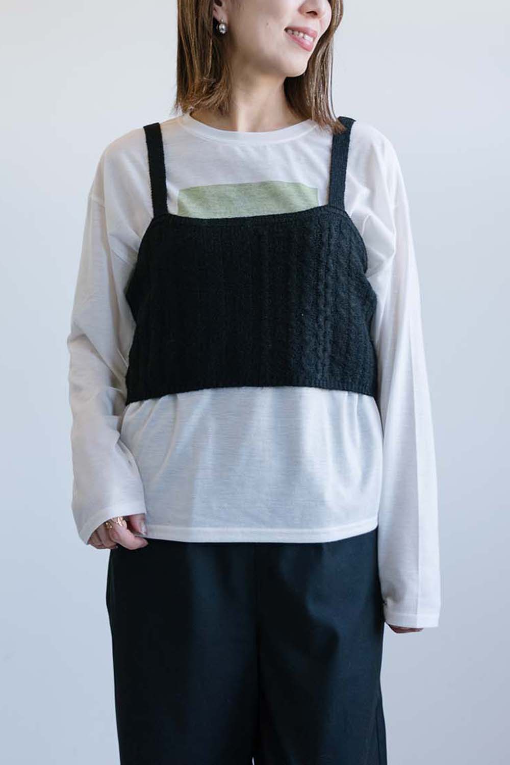 ≪SALE≫ニットキャミビスチェ – HEART MARKET