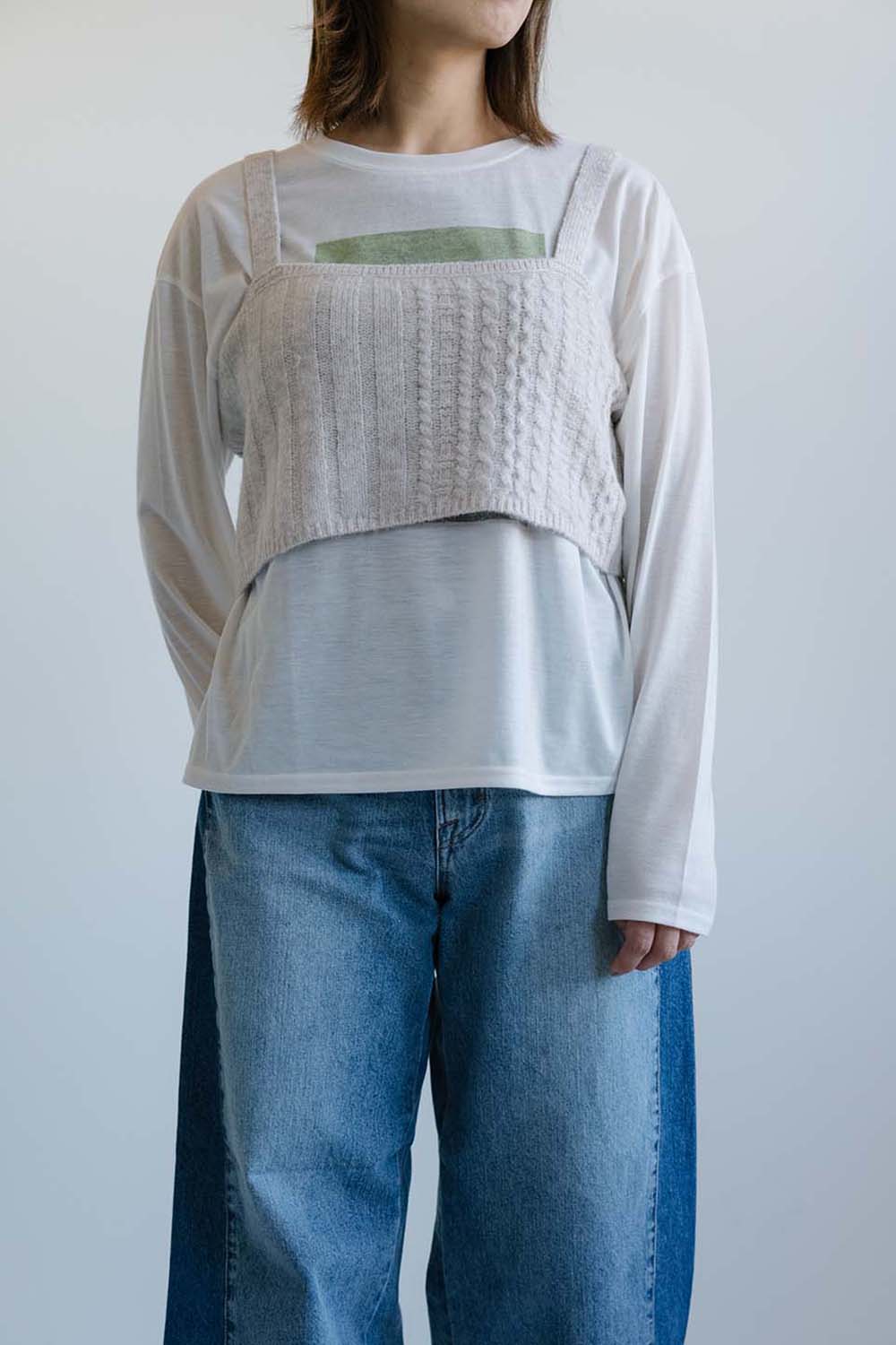 ≪SALE≫ニットキャミビスチェ – HEART MARKET