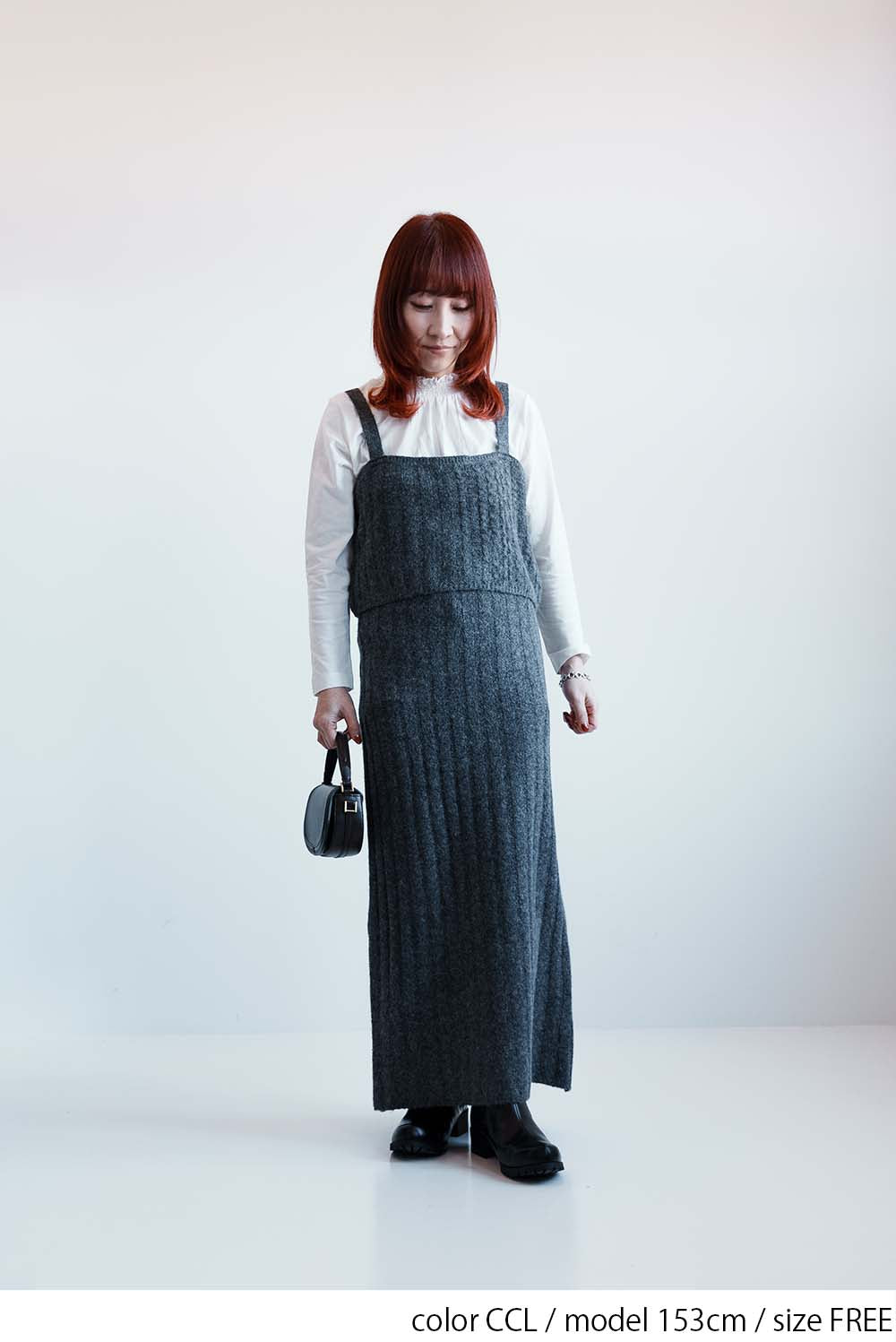 ★完売品★the shishikui キャミニット チャコールグレー ≪SALE≫ニットキャミビスチェ – HEART MARKET