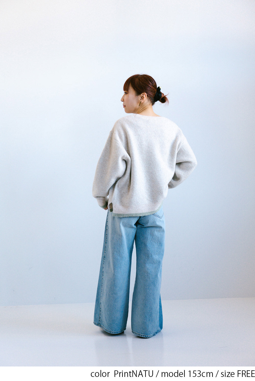 ≪SALE≫Soft Jacquard Logo Pullover
