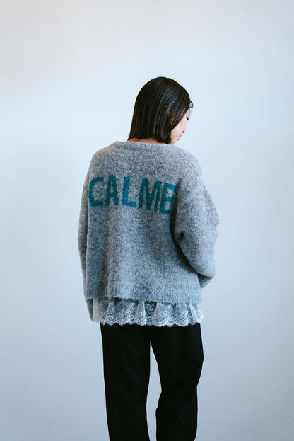≪SALE≫Bouclé Assorted Back Logo Pullover