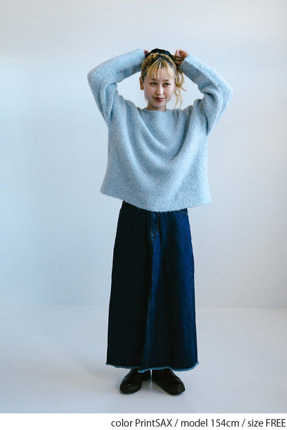 ≪SALE≫Bouclé Assorted Back Logo Pullover