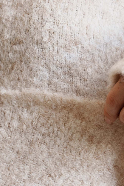≪SALE≫Bouclé Assorted Back Logo Pullover