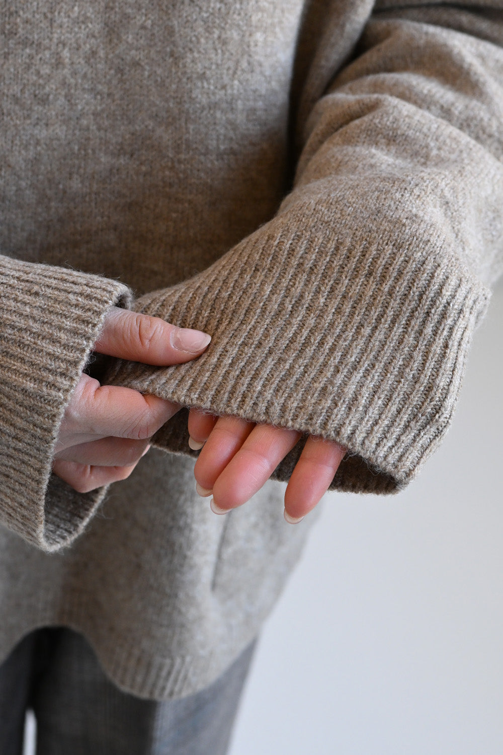 ≪SALE≫Collared Skipper Knit Pullover