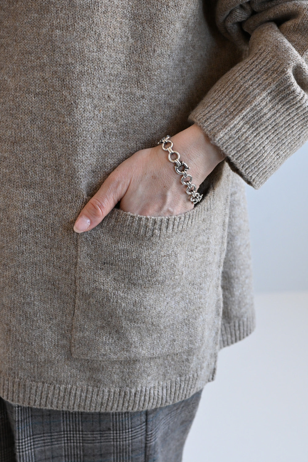 ≪SALE≫Collared Skipper Knit Pullover