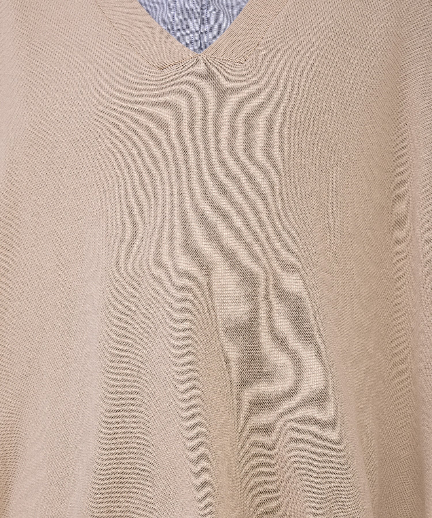 [SALE] Knit V-Neck Poncho Tunic