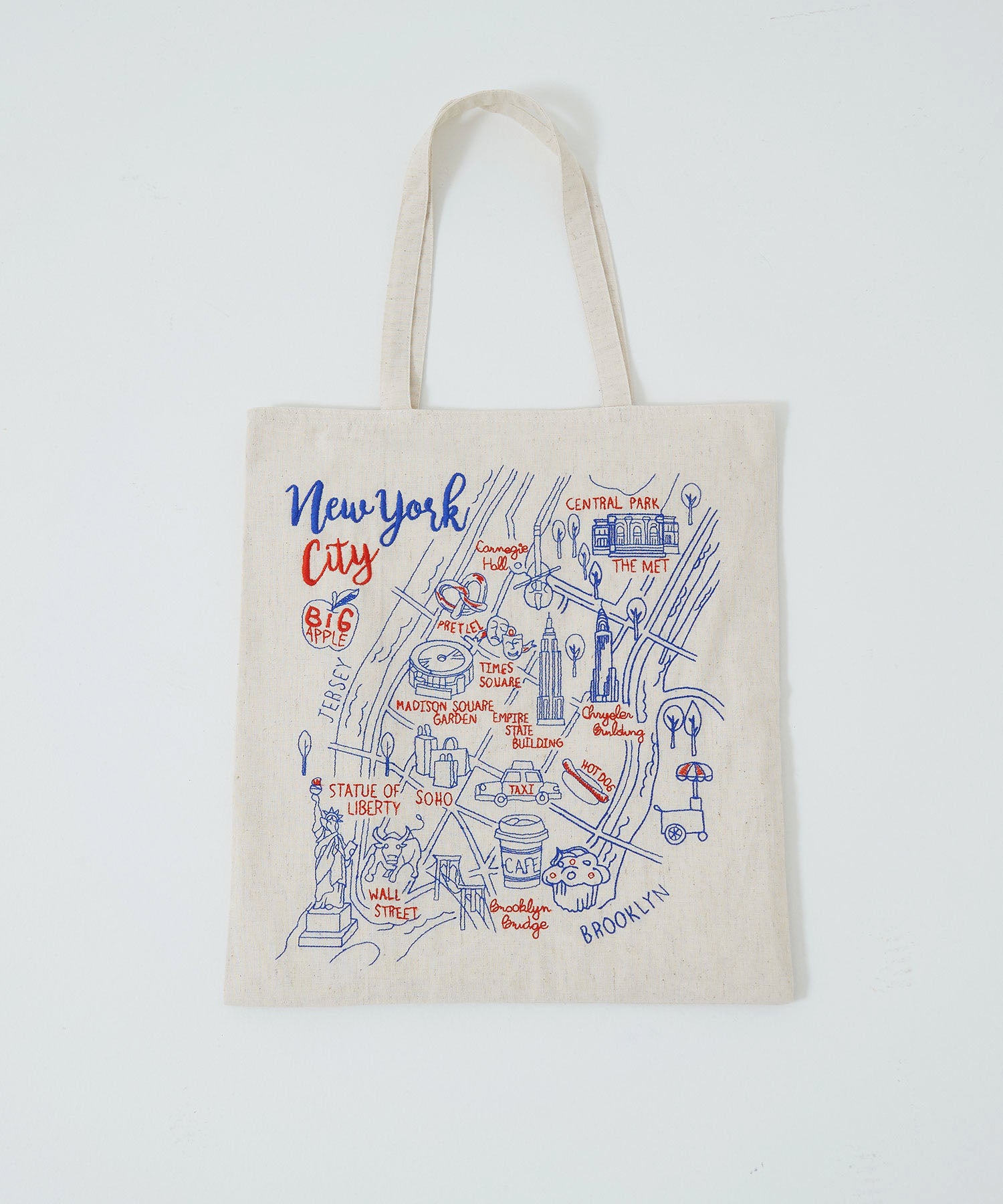 ニューヨーク刺繍デニムトートバッグ ニューヨーク刺繍デニムトートバッグ 【公式通販】