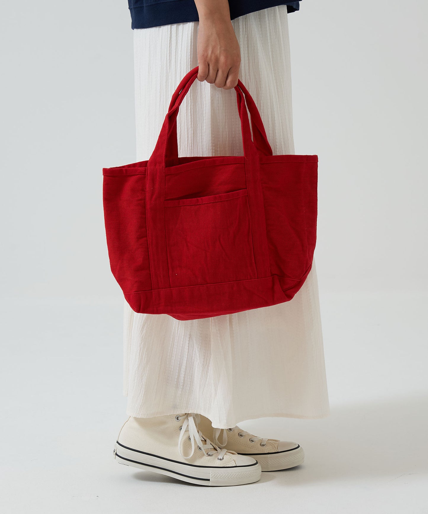 Garment-Dyed Twill Tote Bag