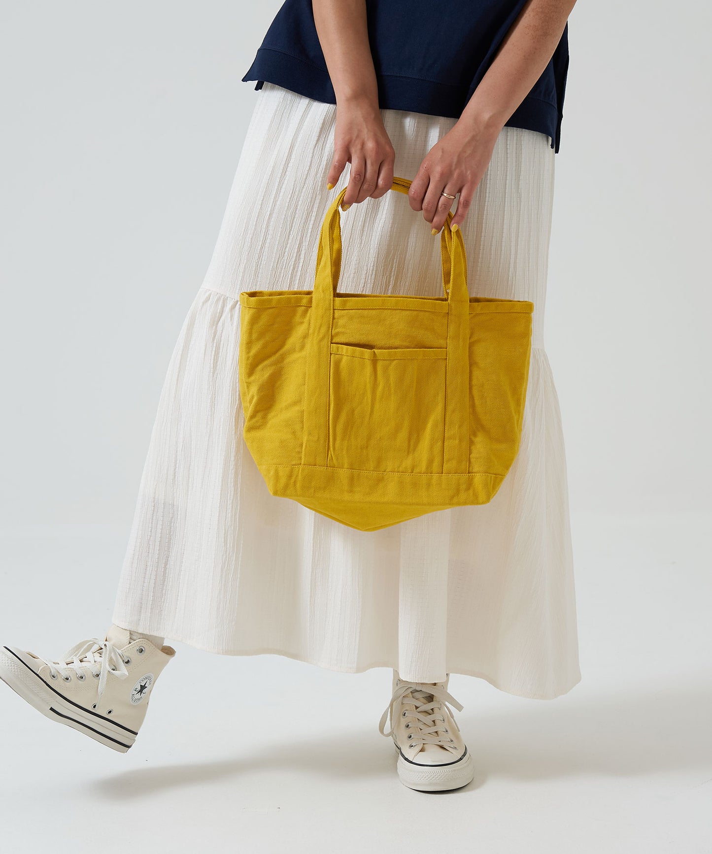 Garment-Dyed Twill Tote Bag