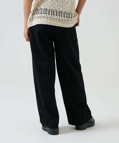 《Scheduled for April 24 Arrival》C/N Pique Wide Baker Pants