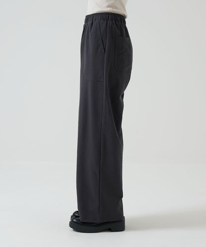 《Scheduled for April 24 Arrival》C/N Pique Wide Baker Pants