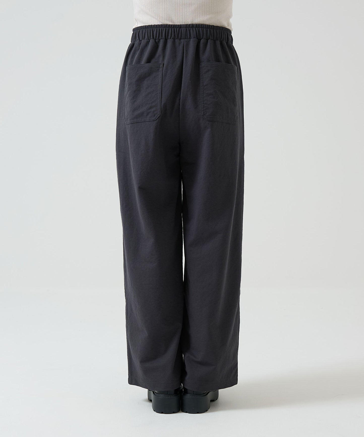 《Scheduled for April 24 Arrival》C/N Pique Wide Baker Pants