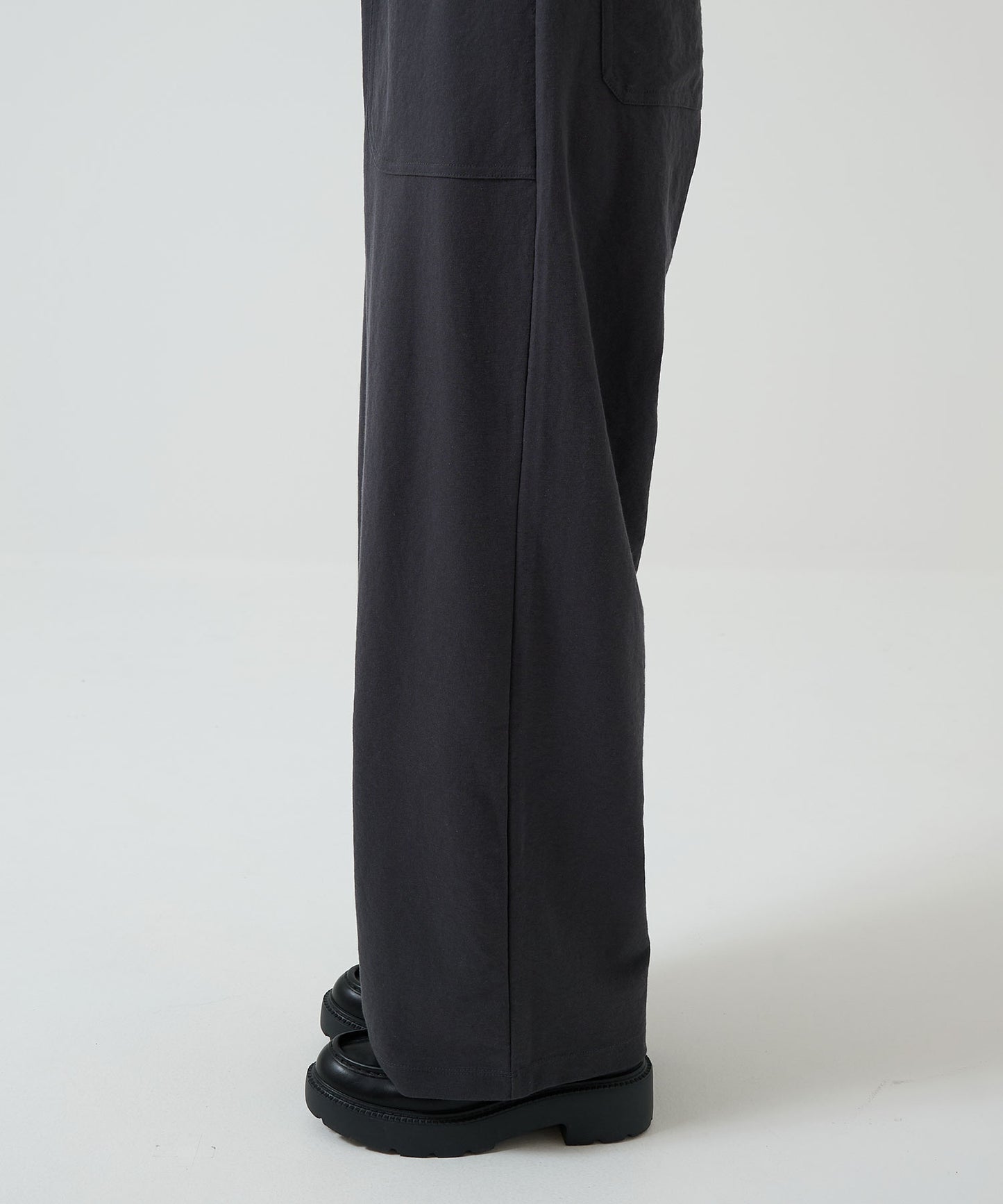 《Scheduled for April 24 Arrival》C/N Pique Wide Baker Pants