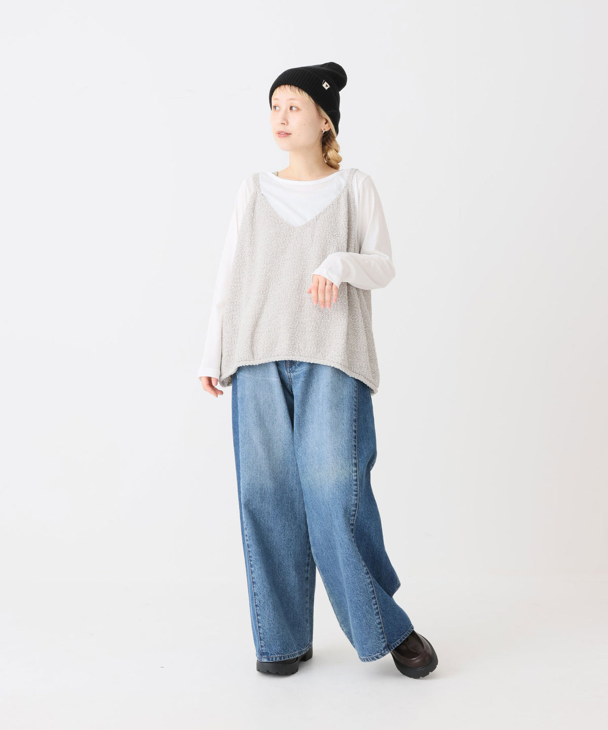 グレージュ / 154cm / FREE