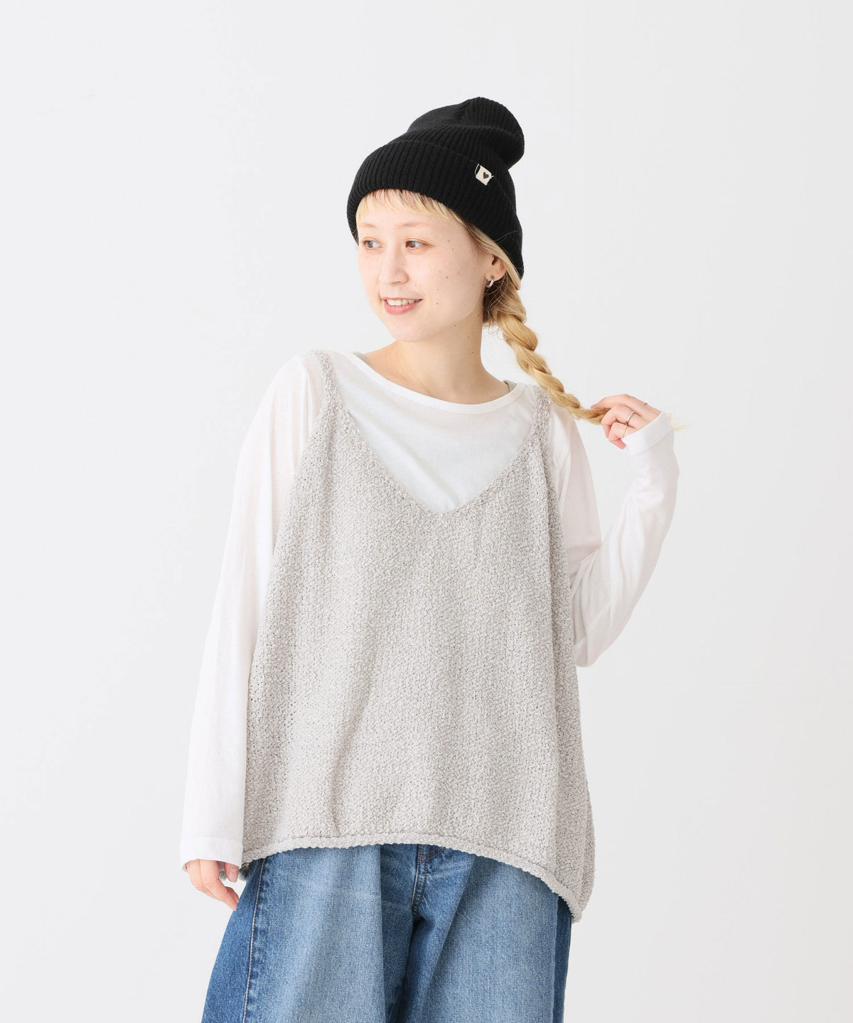 グレージュ / 154cm / FREE