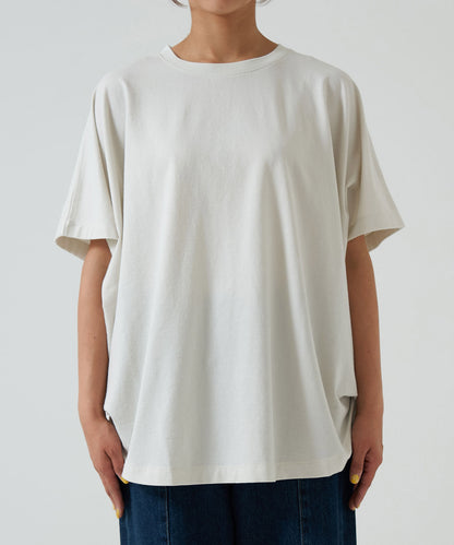 《Scheduled for Arrival Soon》Cut Crepe Back Henley Dolman Tunic