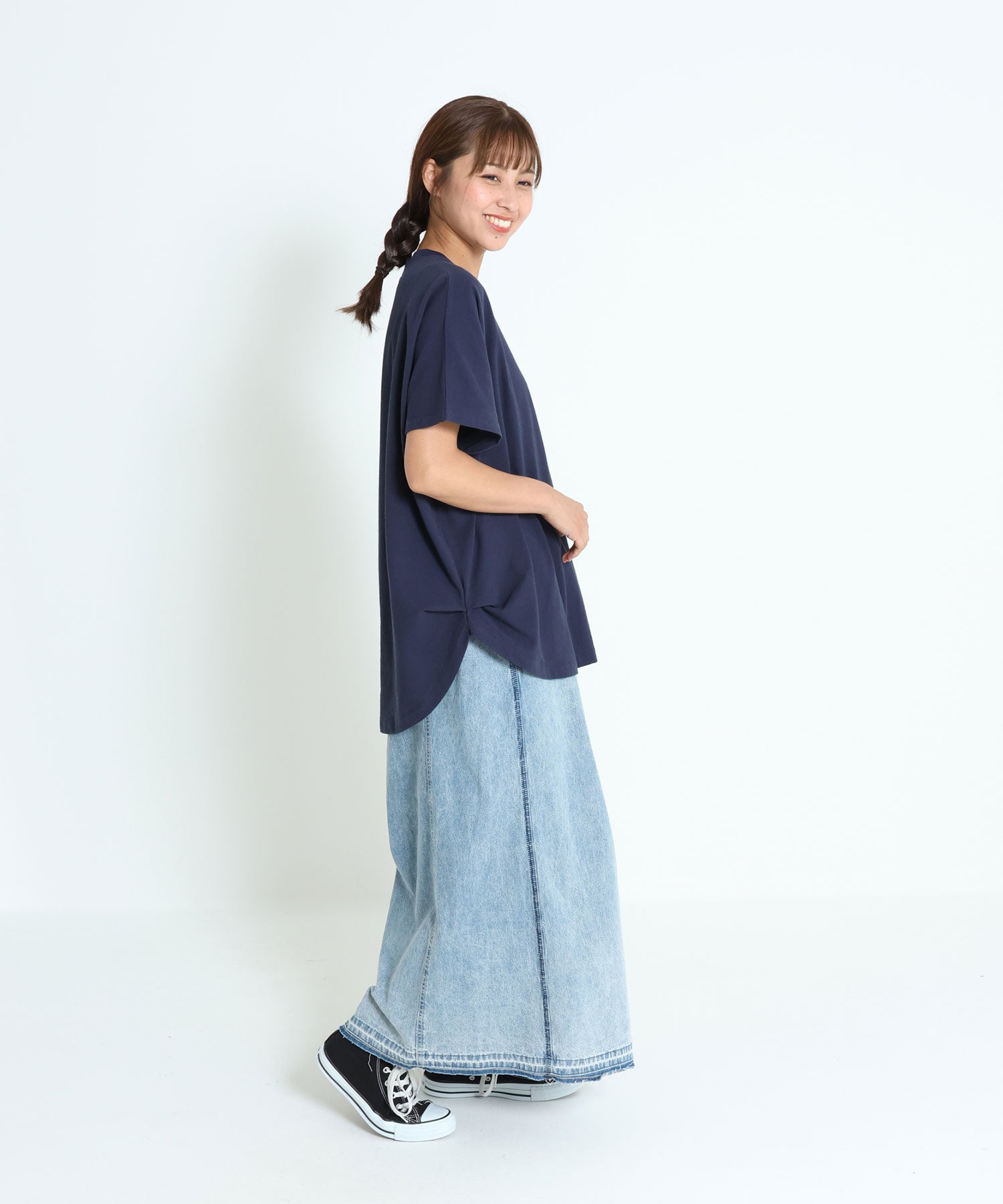 ネイビー / 162cm / FREE