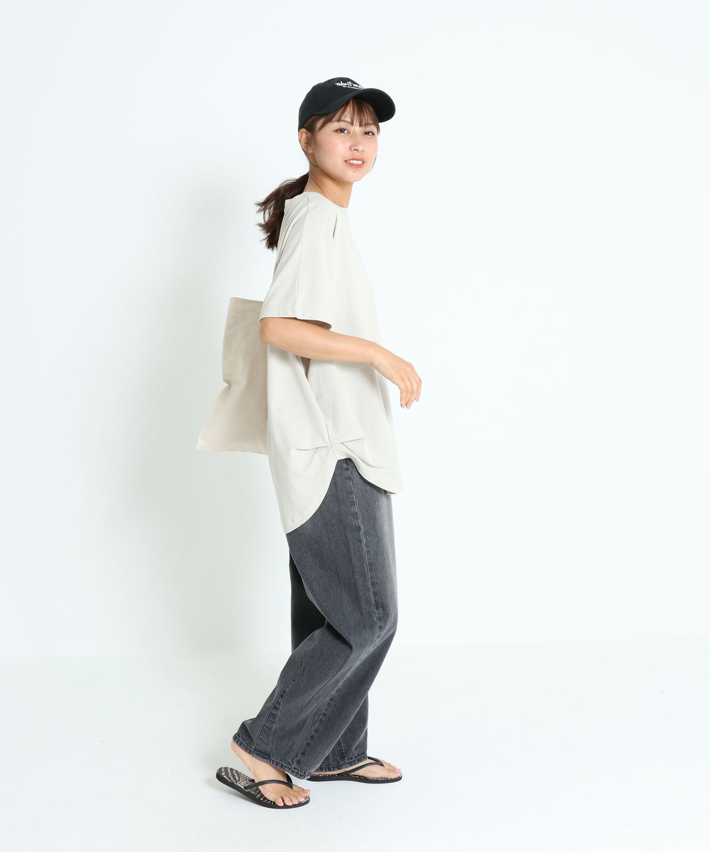 グレージュ / 162cm / FREE