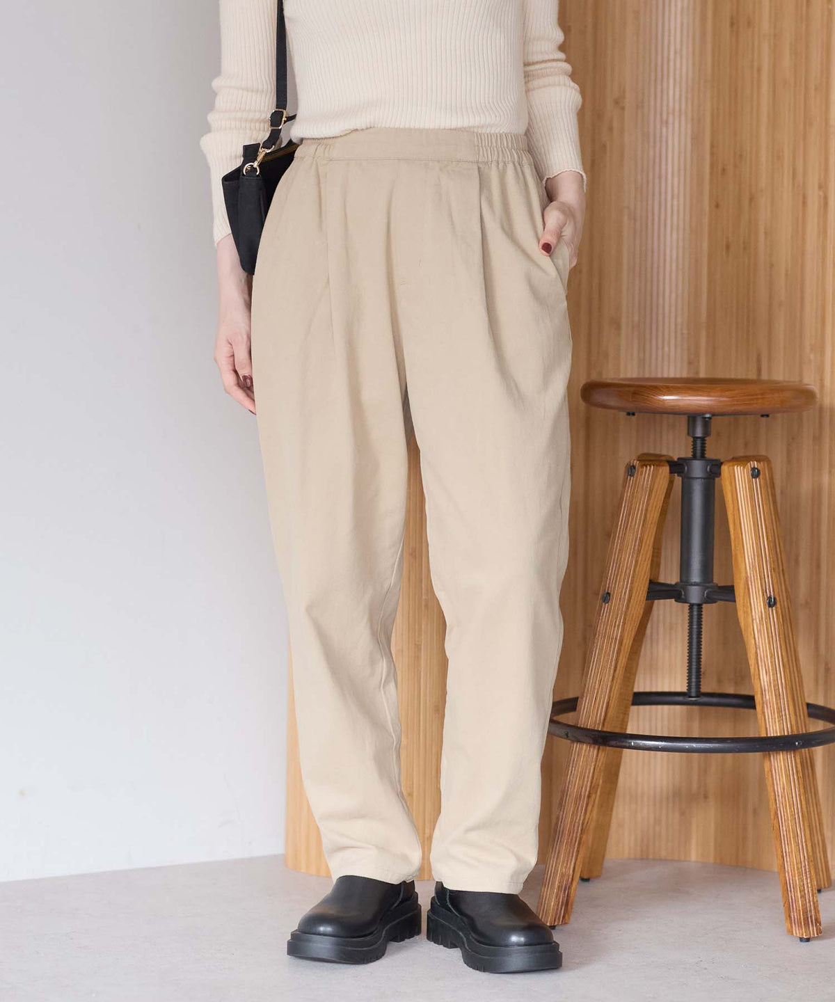 ベージュ / 157cm / M