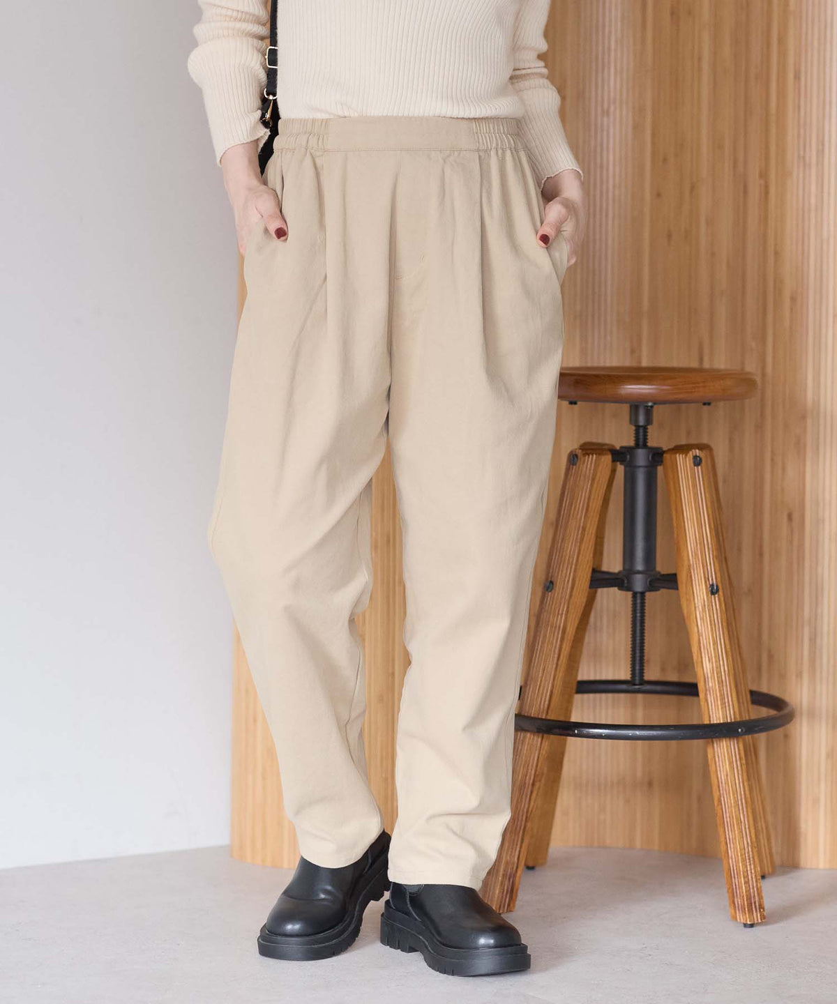 ベージュ / 157cm / M