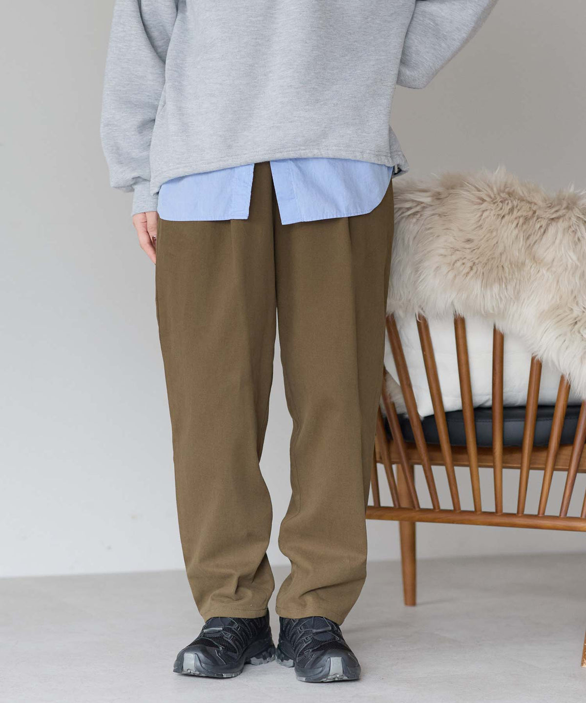 ブラウン / 157cm / M