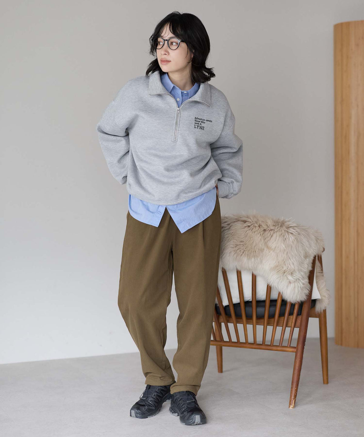 ブラウン / 157cm / M