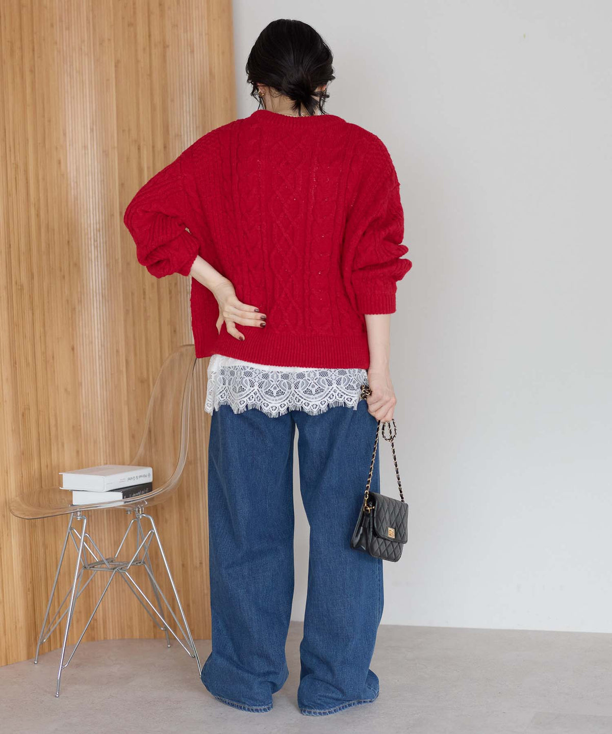 レッド / 157cm / M