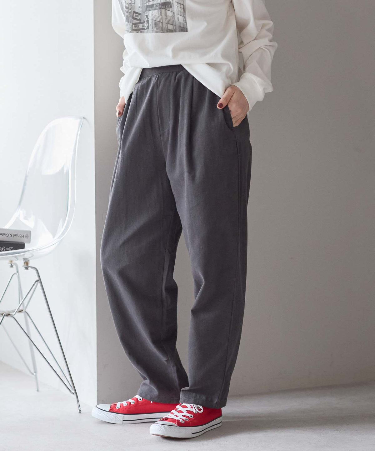 チャコール / 157cm / M