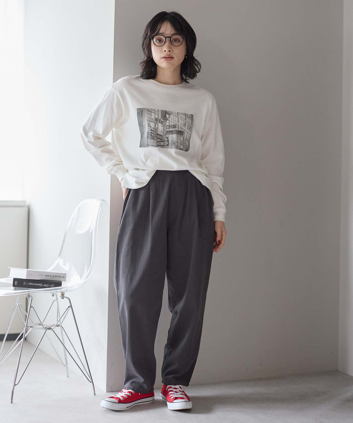 チャコール / 157cm / M