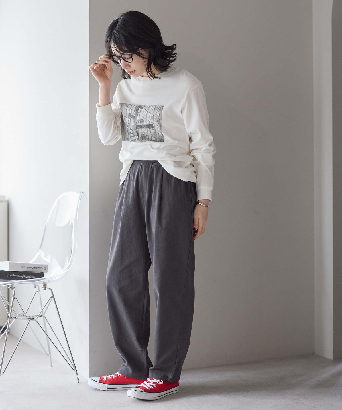 チャコール / 157cm / M