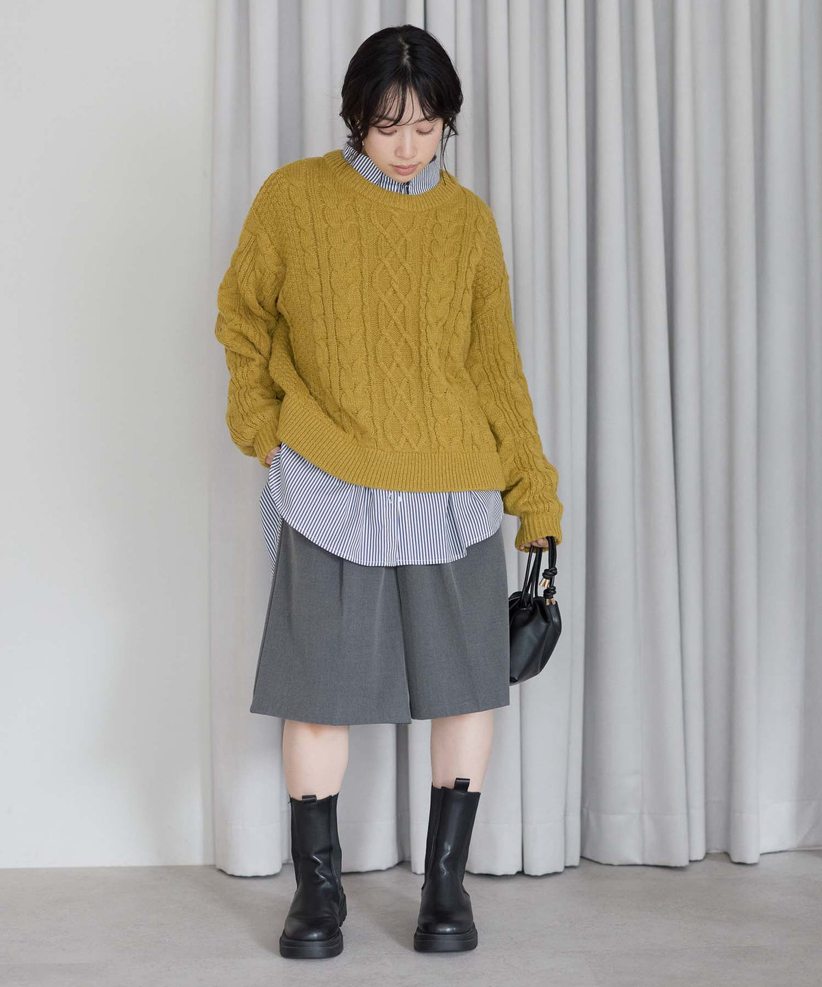 マスタード / 157cm / M