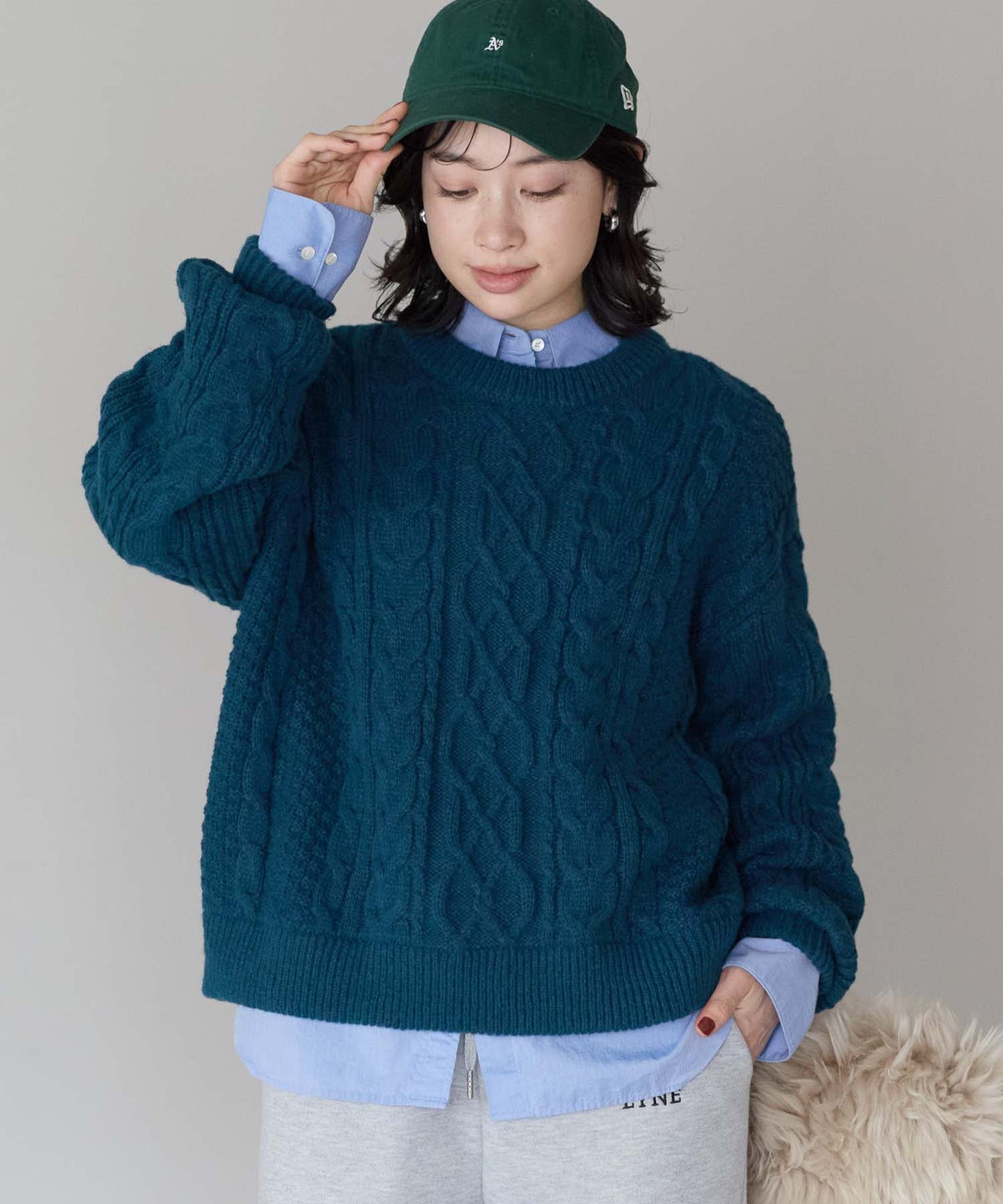 インクブルー / 157cm / M