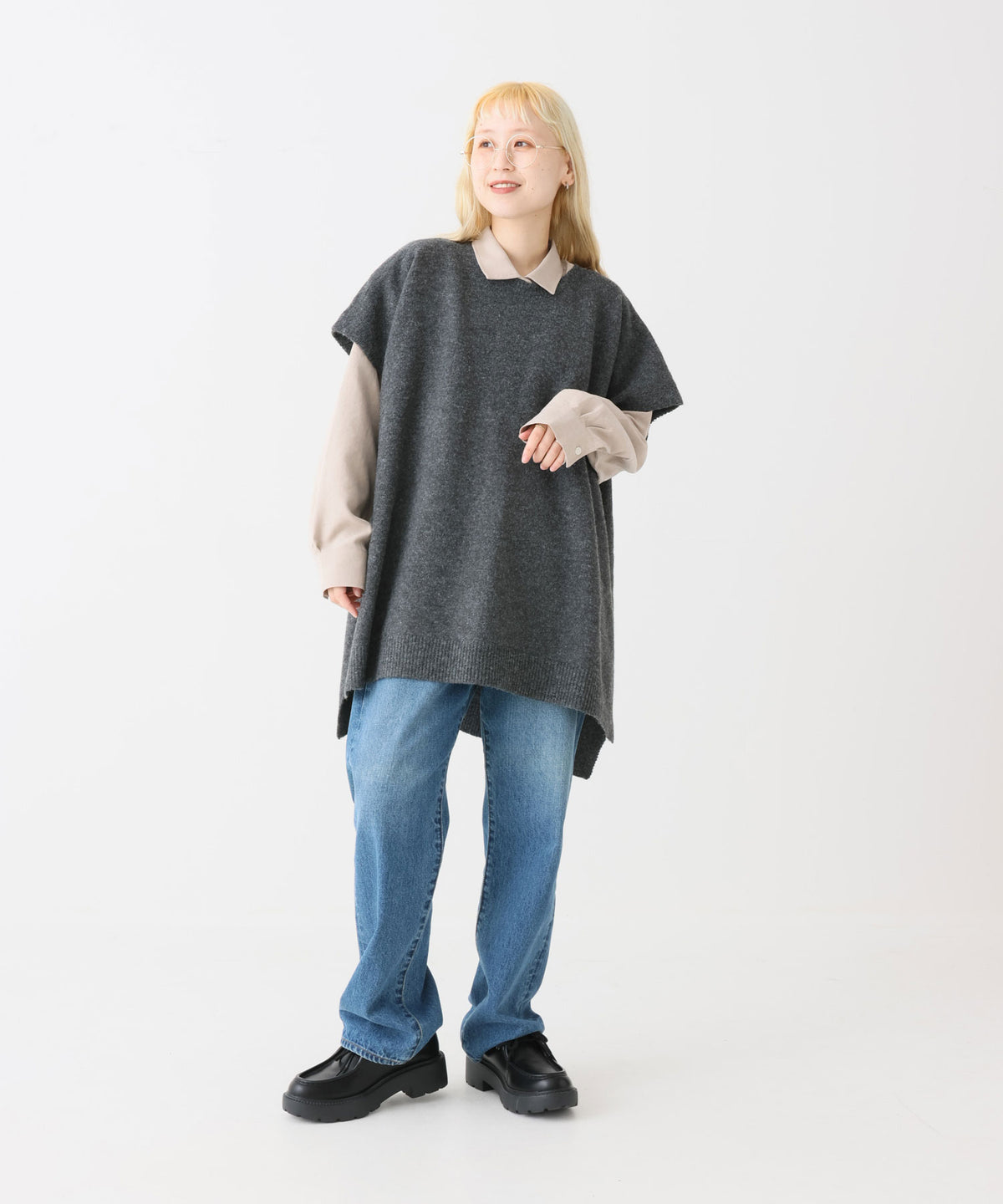 チャコール / 154cm / M