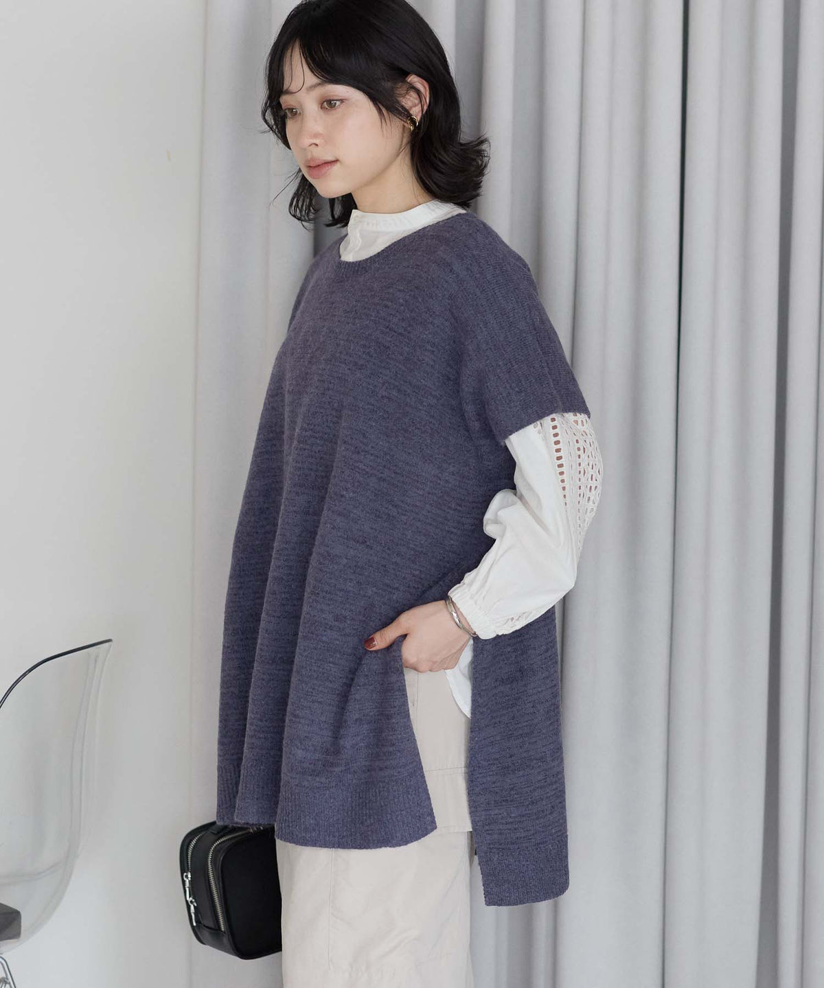 ネイビー / 157cm / M