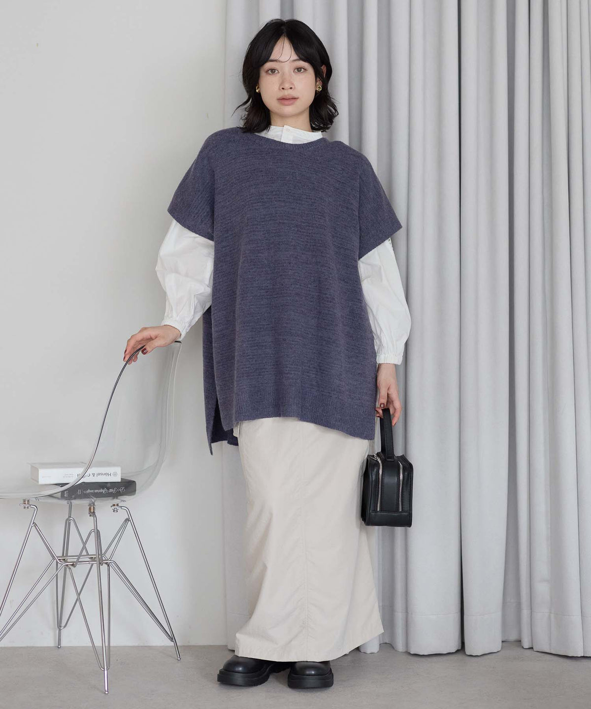 ネイビー / 157cm / M