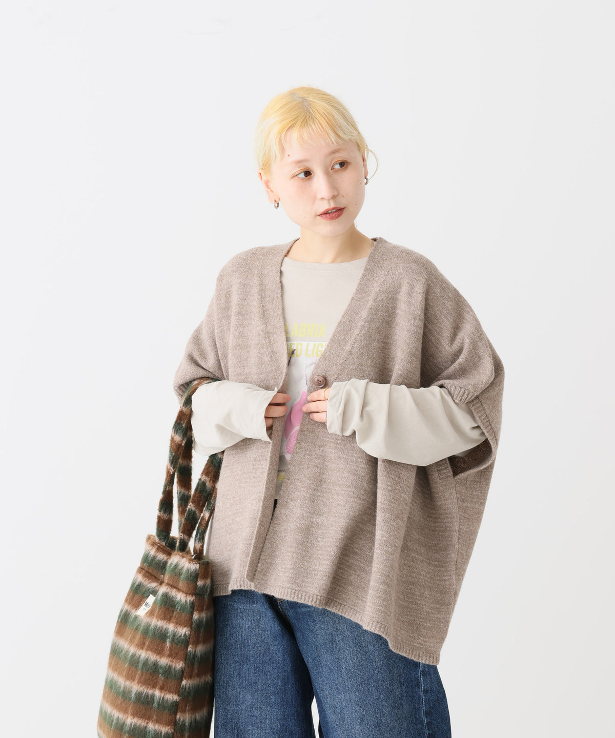 サンドベージュ / 154cm / FREE