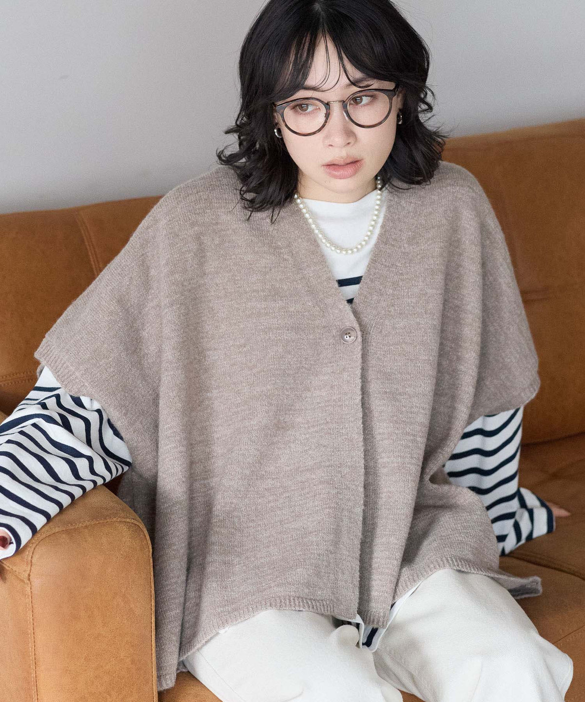 サンドベージュ / 157cm / FREE