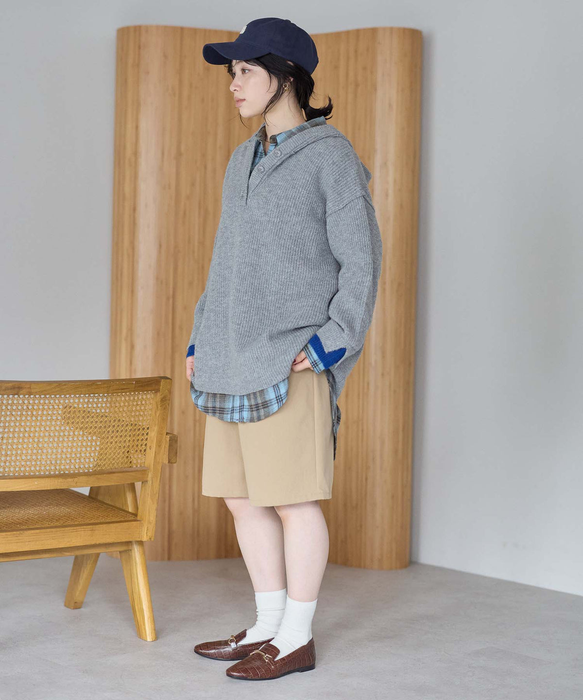 グレー / 157cm / FREE