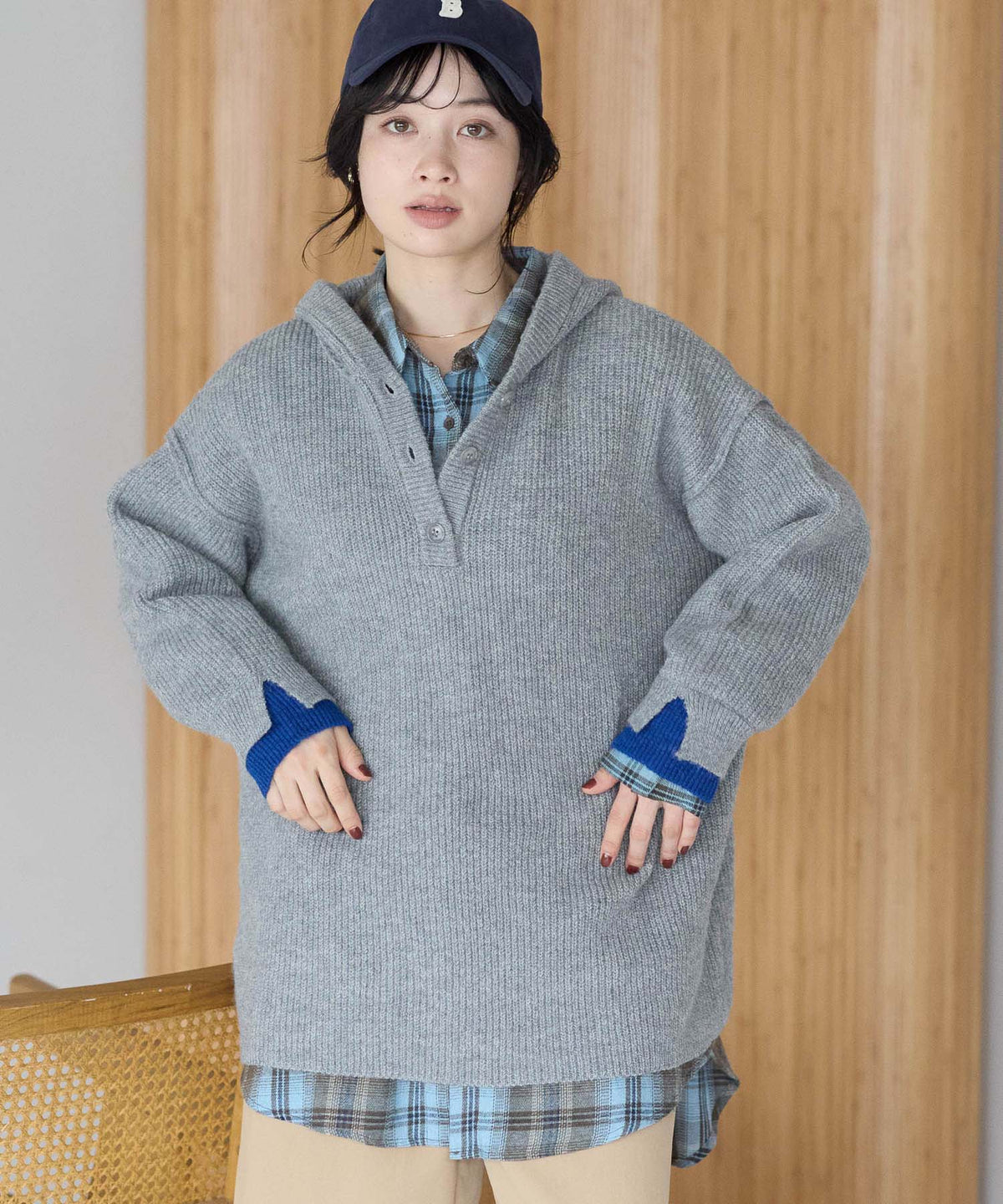 グレー / 157cm / FREE