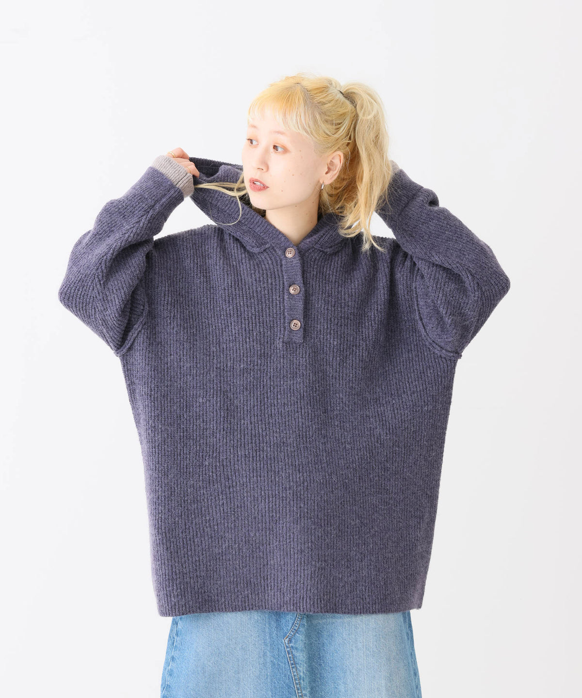 ネイビー / 154cm / FREE